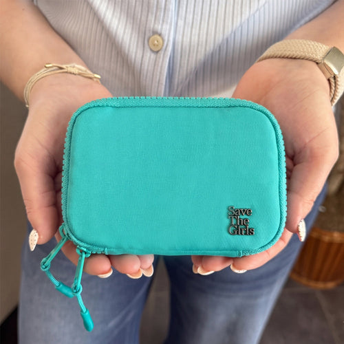 Active Recycled RFID Double Pouch