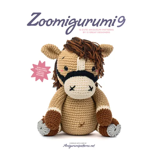 Zoomigurumi 9: 15 Cute Amigurumi Patterns by 12 Great Designers - Paperback