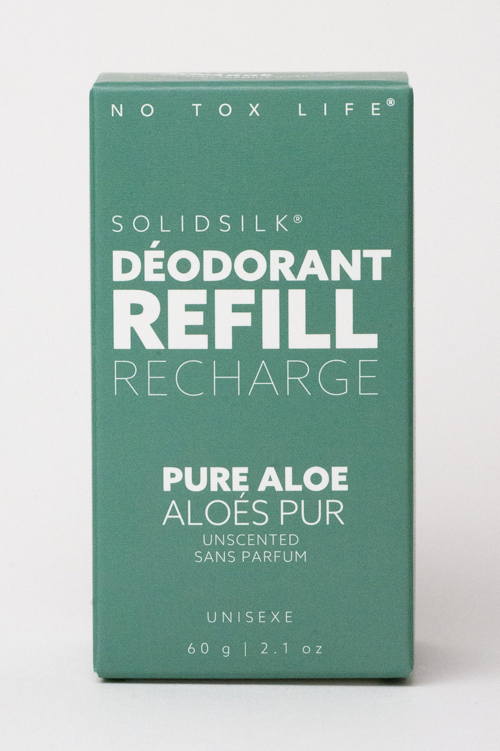 SOLIDSILK® Deodorant Refill Capsule (Pure Aloe) - No Tox Life®