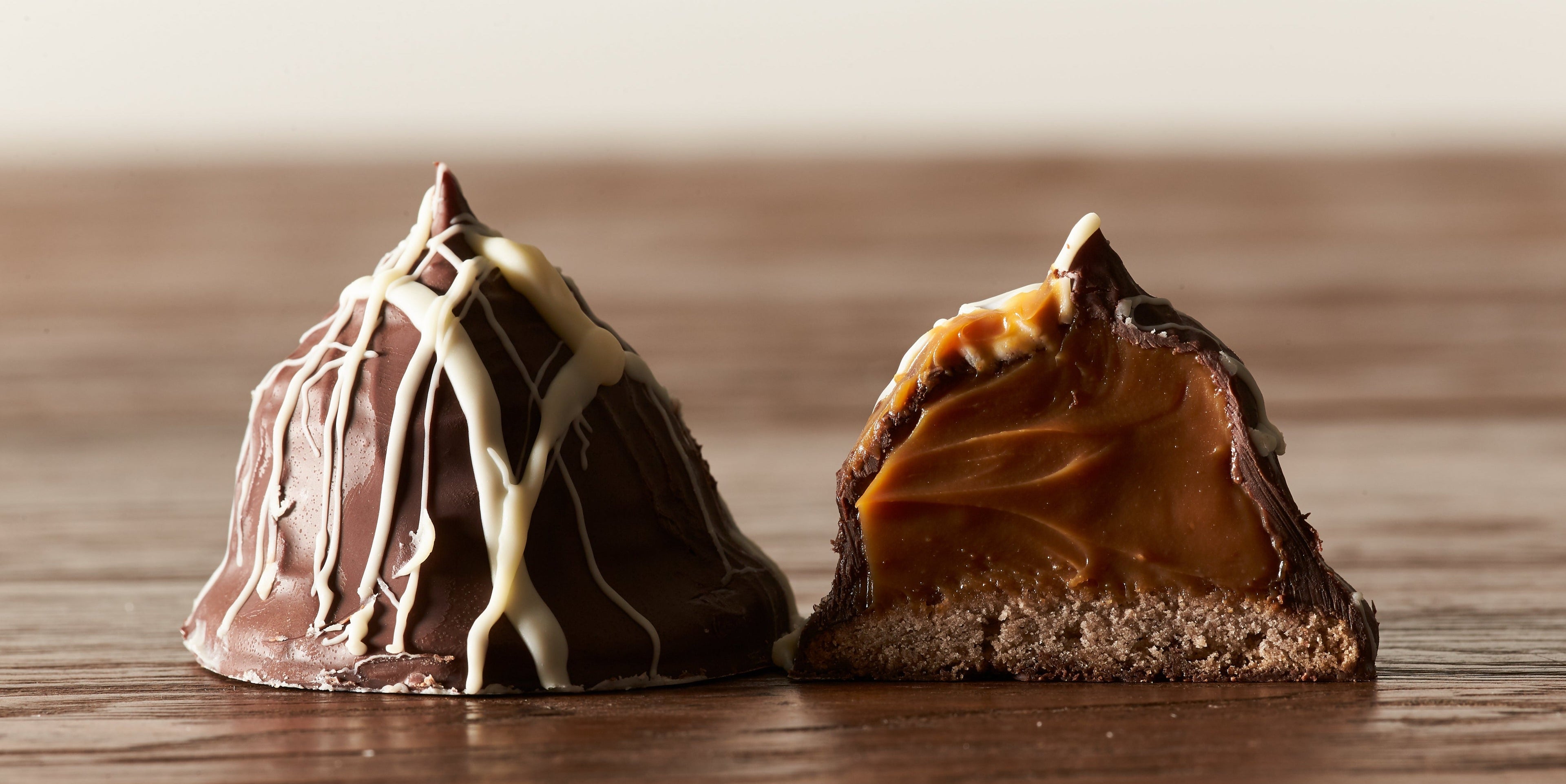 Dark Chocolate & Dulce de Leche Truffles