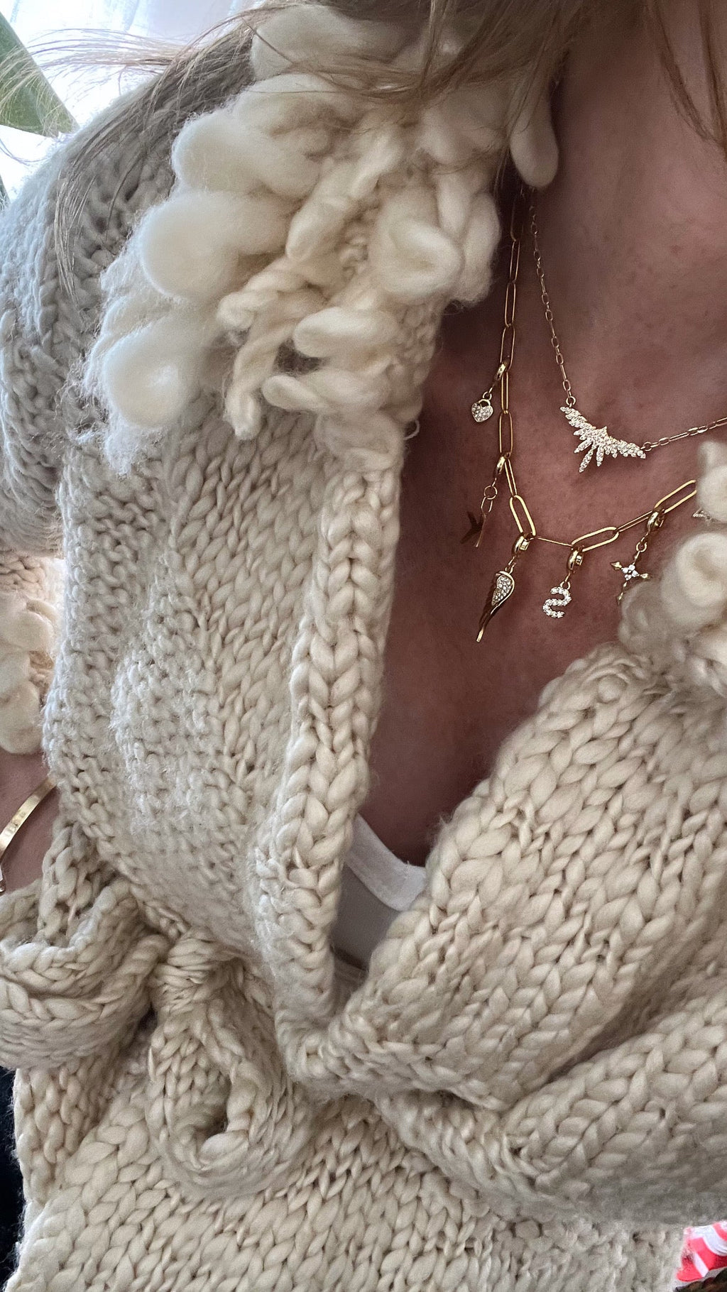 Paperclip Necklace - 18k Gold Plated