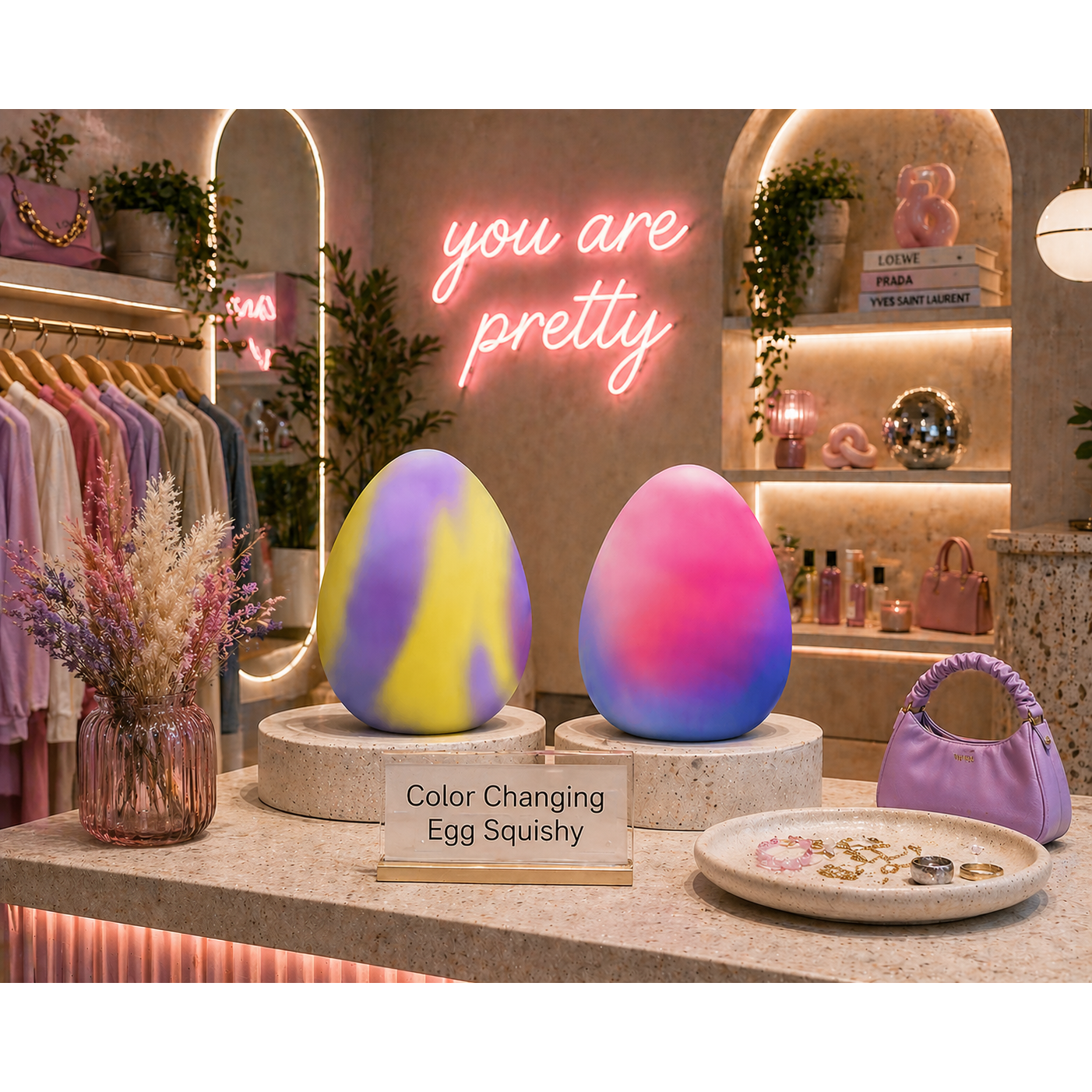 Color Changing Egg Squishys *