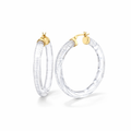 INSTYLE Lucite Hoop Earrings
