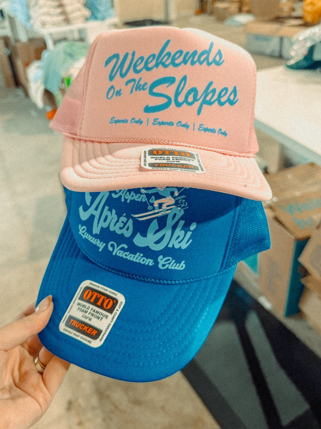 Underground Original Design: Aspen's Apres Ski Trucker Hat