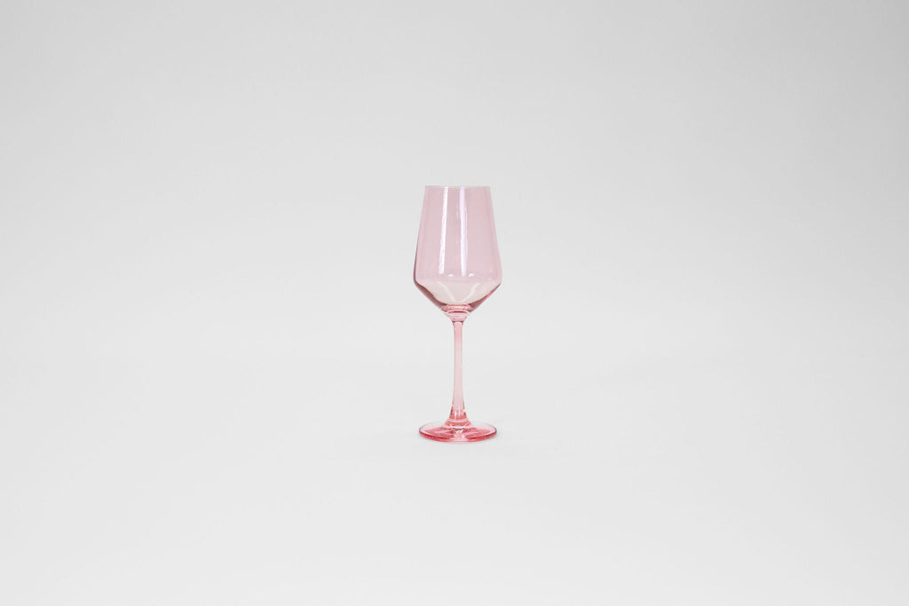 Tickle Me Pink - Stemless Colored Wine Glass
