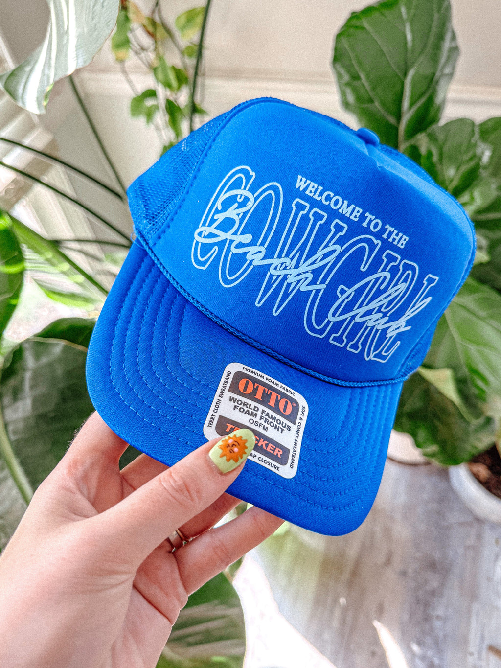Underground Original Design: Welcome to the Cowgirl Beach Club, Summer Trucker Hat