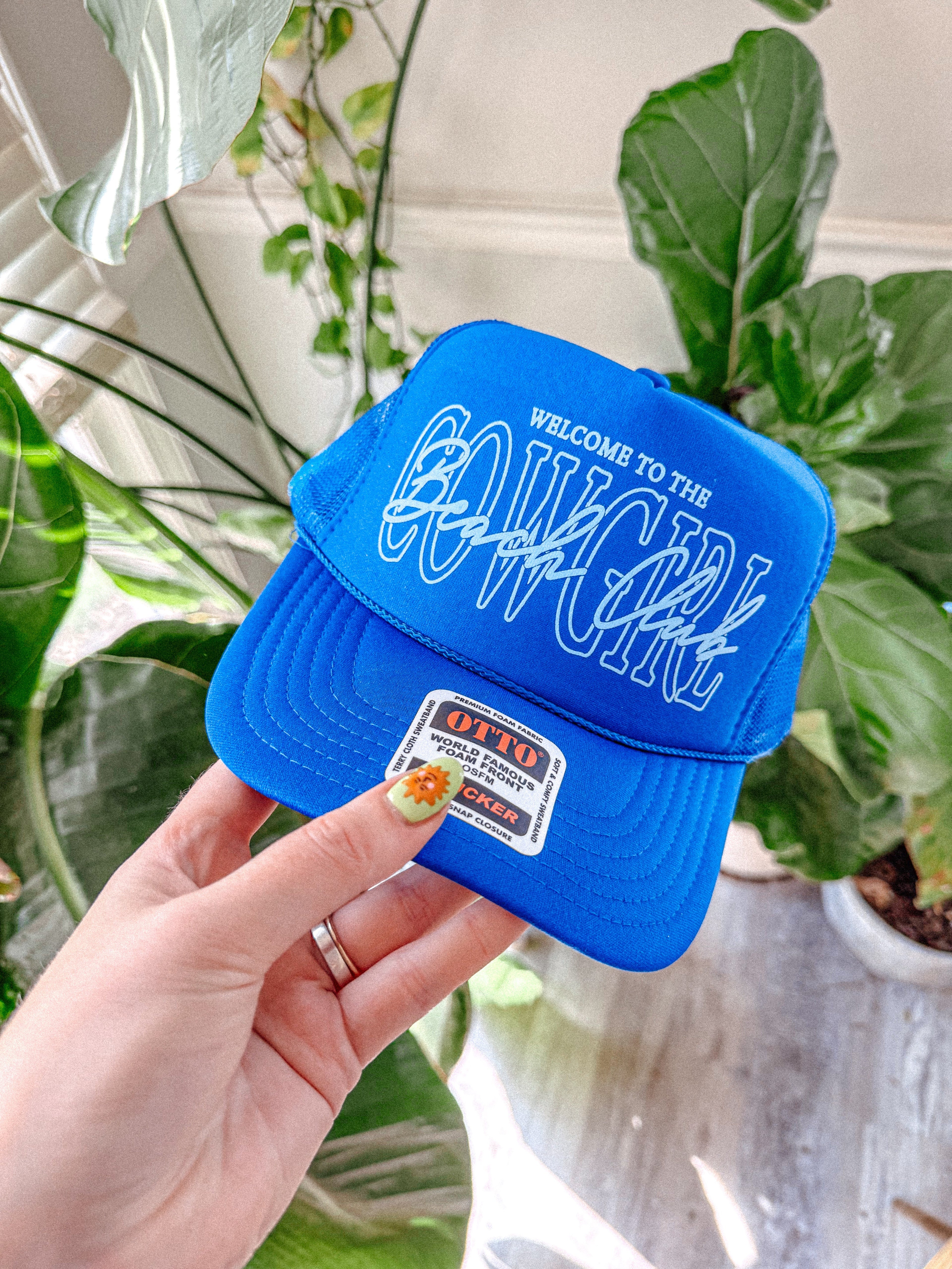 Underground Original Design: Welcome to the Cowgirl Beach Club, Summer Trucker Hat