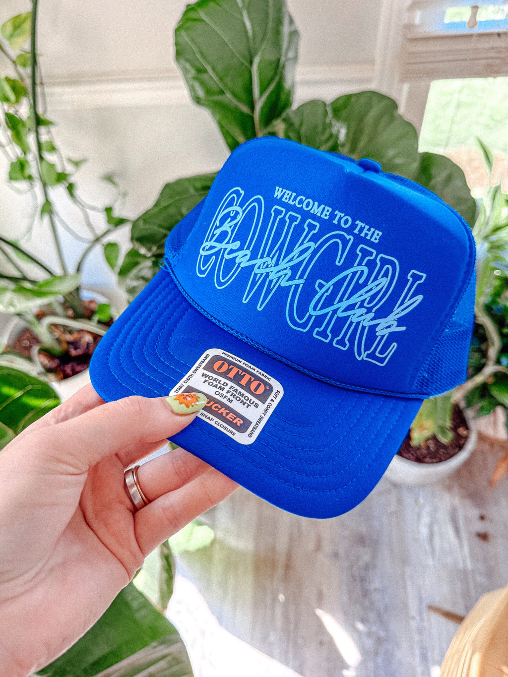 Underground Original Design: Welcome to the Cowgirl Beach Club, Summer Trucker Hat