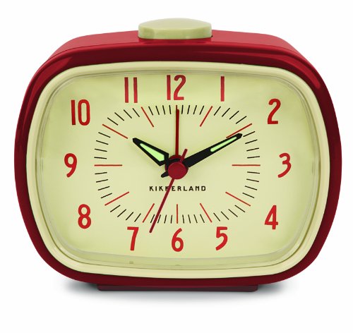 Kikkerland Red Alarm Clock