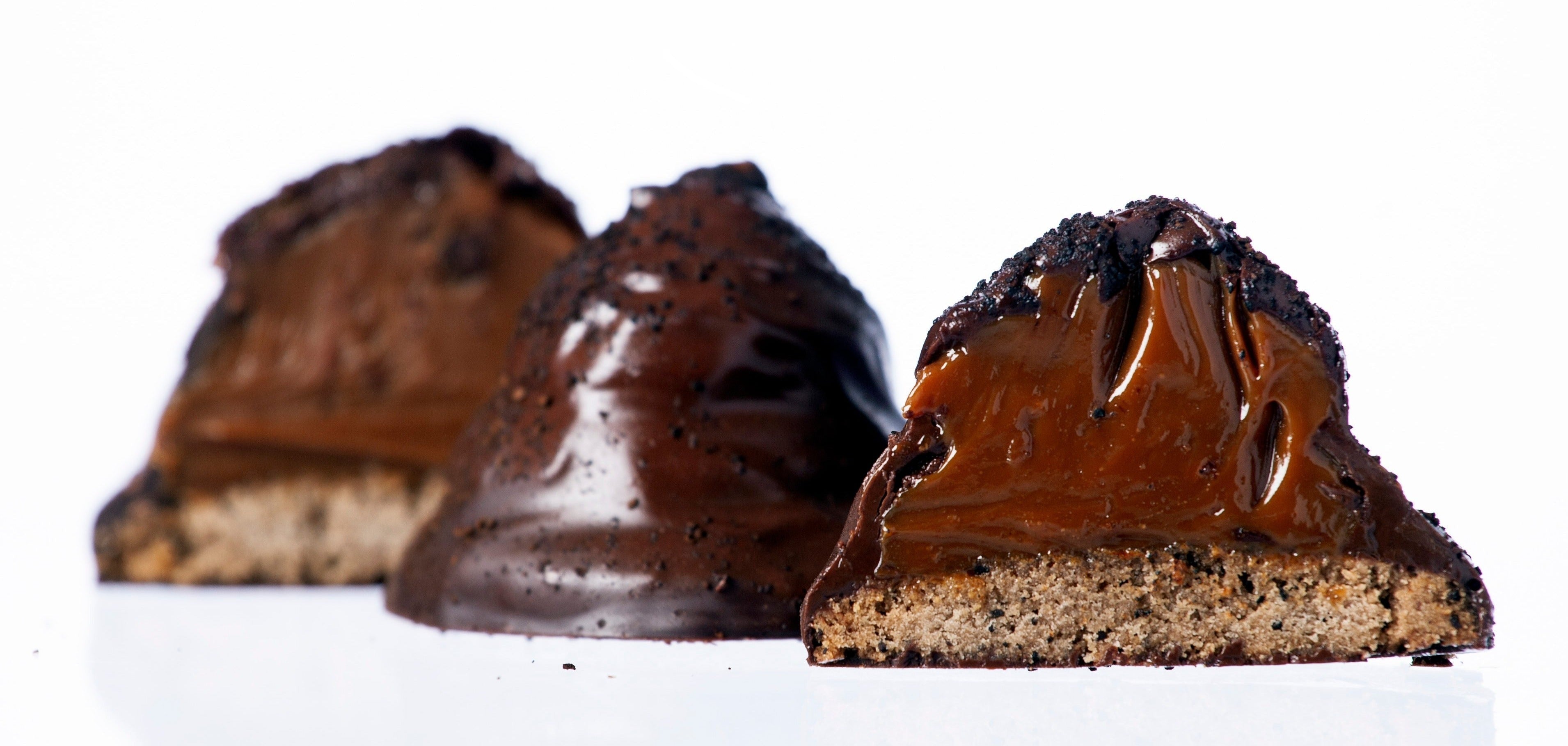 Chocolate, Espresso & Dulce de Leche Truffles
