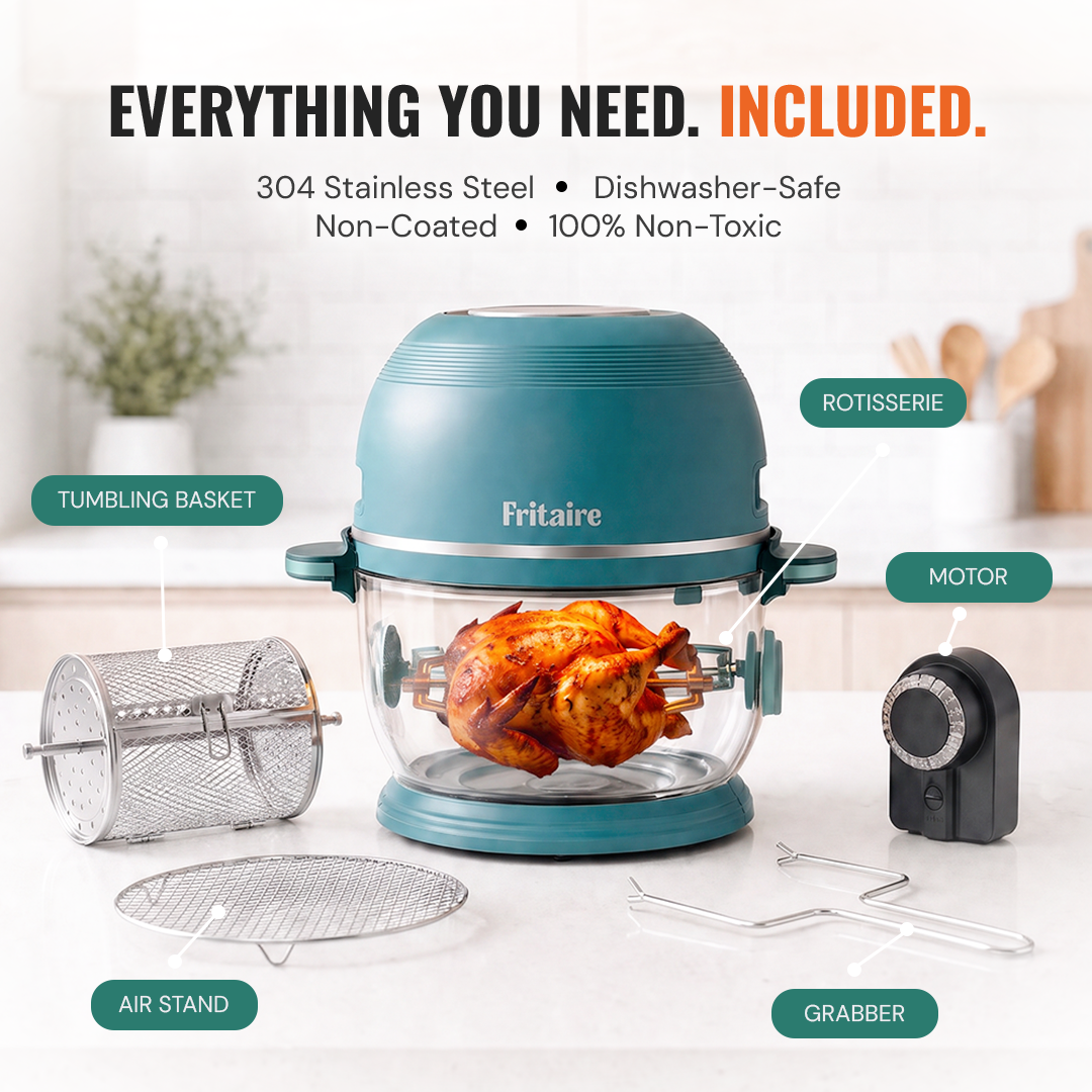 Self-Cleaning Air Fryer™ & Non-Toxic Air Fryer™ - Mauve Rose