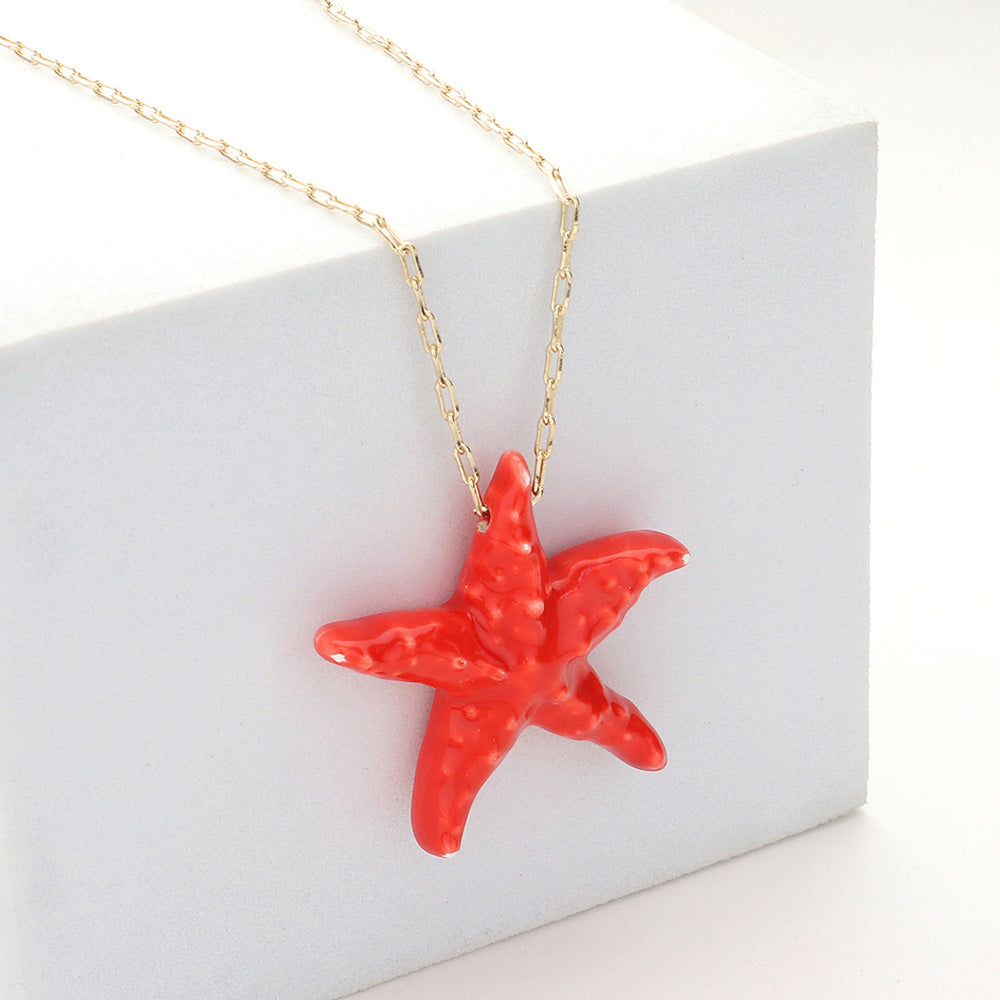 Starfish Pendant Necklace