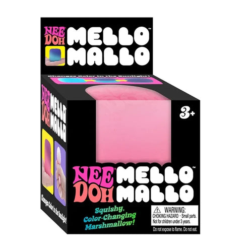 Needoh Mello Mallo Squishy UV Reactive Sun Color Changing Soft Stress