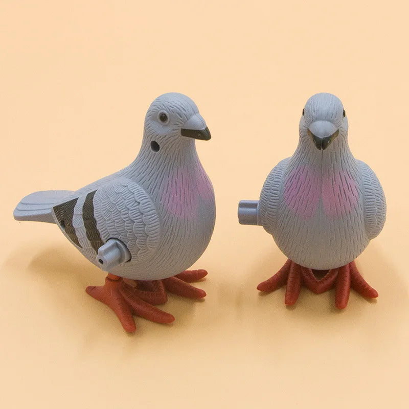 1PC Adult Clockwork Toy Jumping Pigeon | Simulation Animal Cute Winding Toy