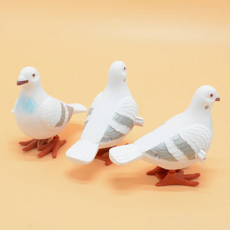 1PC Adult Clockwork Toy Jumping Pigeon | Simulation Animal Cute Winding Toy