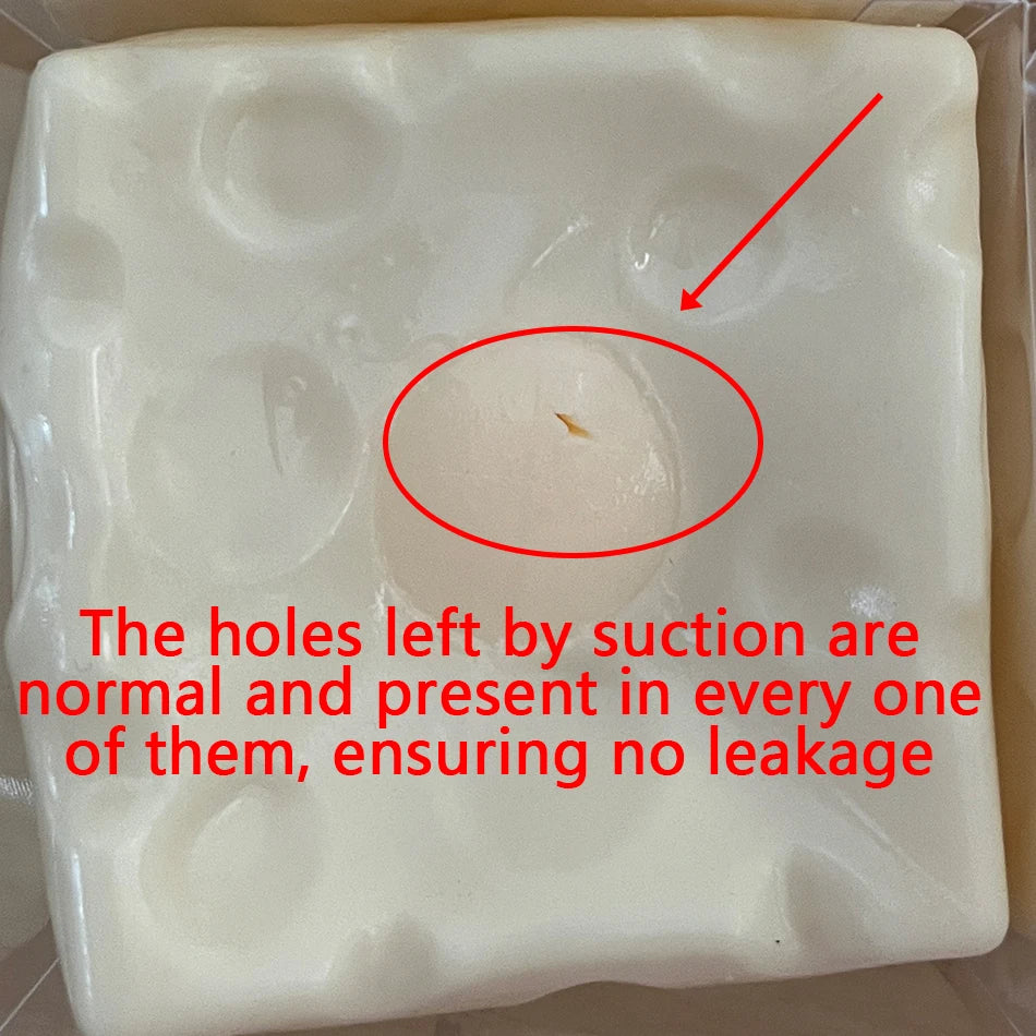 5/6/7CM Jumbo Cheese Cube Stress Ball Shapeable Squeeze Decor