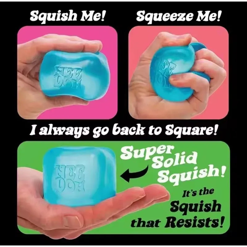 2026 hot Schylling Needoh Nice Cube, Sensory Toys, Anti-Stress Blocks,