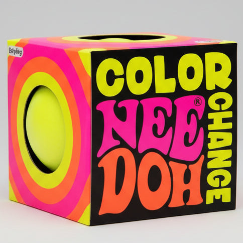 IN STOCK NOW: Schylling Nee-Doh Color Change Squishy: Yellow to Orange