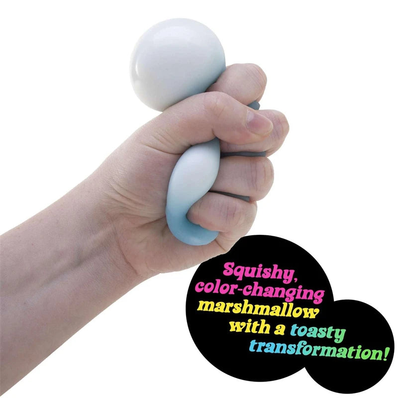 Needoh Mello Mallo Squishy UV Reactive Sun Color Changing Soft Stress