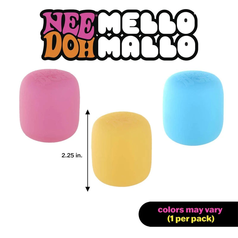 Needoh Mello Mallo Squishy UV Reactive Sun Color Changing Soft Stress