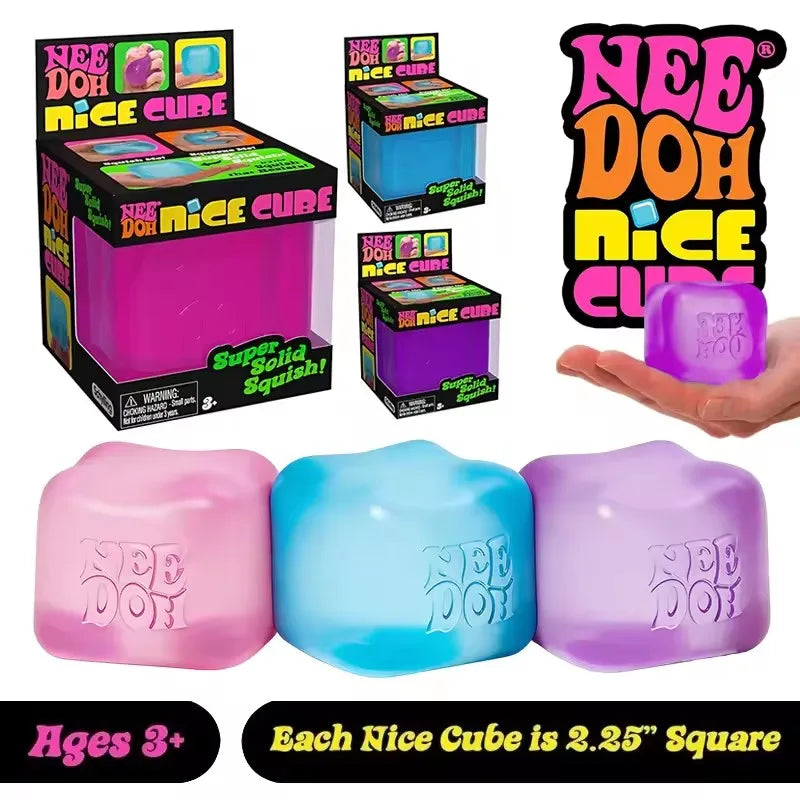 2026 hot Schylling Needoh Nice Cube, Sensory Toys, Anti-Stress Blocks,