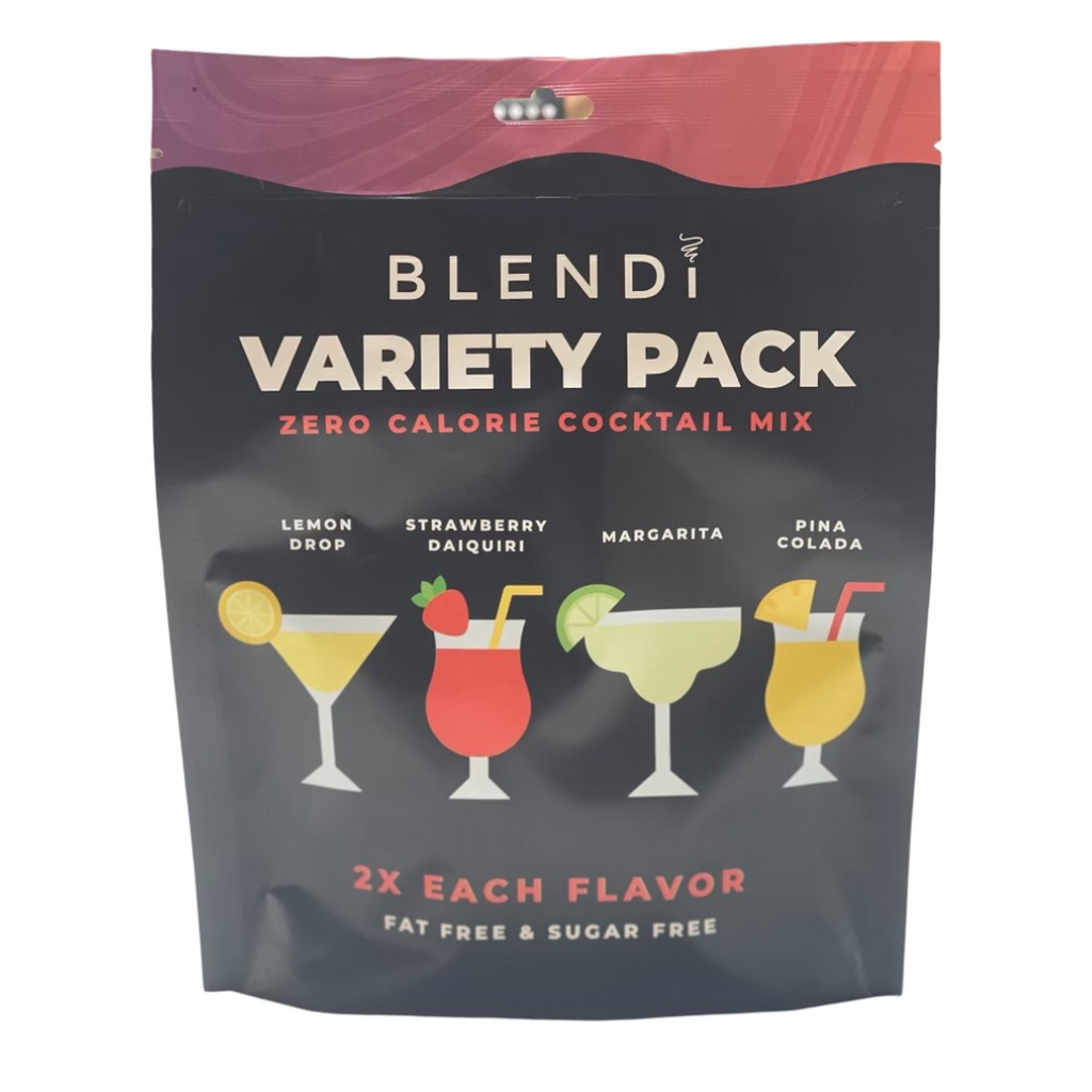 Skinny Mocktail Mixers – Guilt-Free Flavor, Zero Cal- 1 Pack (6 Count)