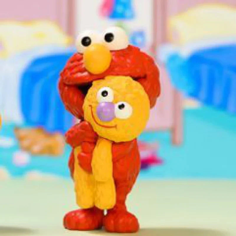 POP MART Sesame Street Basics Genuine Blind Box Mystery Box Guess Bag Toys Doll Cute Anime Figure Desktop