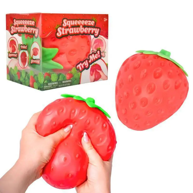 16cm Super Jumbo Strawberry Squishy Slow Rising Antistress Toy Grownups toys stress relief toy stress balls sensory toy