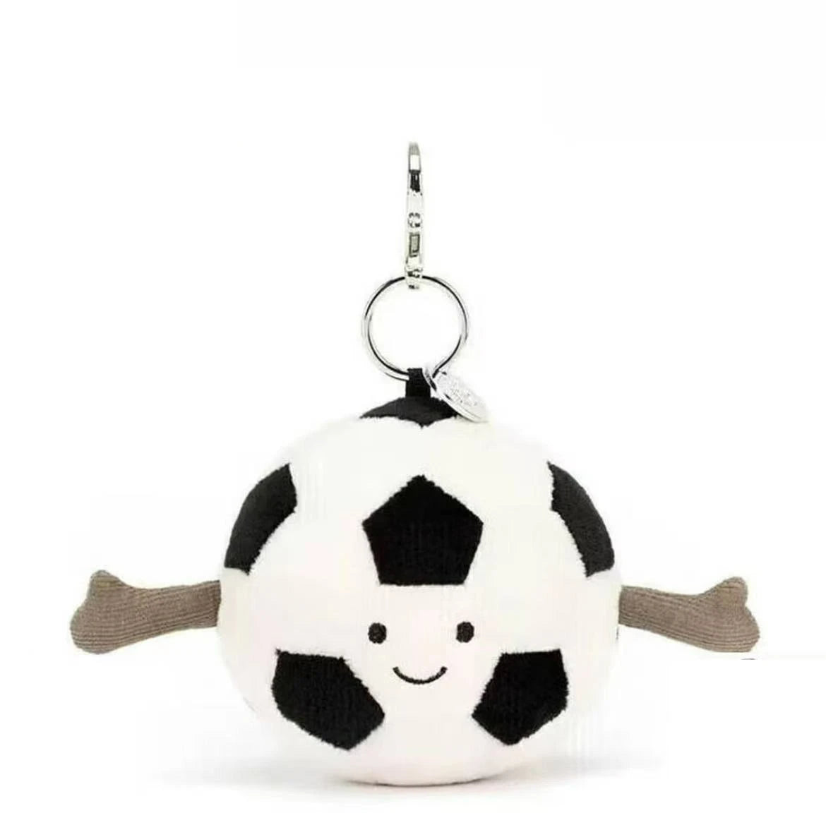 High quality cotton candy plush keychain, sky dragon, croissant toy JC bag charm cake little bear plush keychain decoration gift
