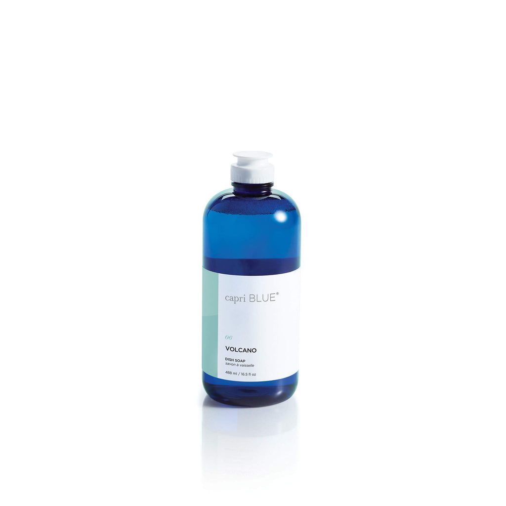 Capri Blue Volcano Dish Soap Liquid for Dish Washing - Scented Dish Soap Refills - Vegan & Cruelty Free Dishwashing Liquid Soap - Non-toxic Cleaning Supplies (16.5 fl oz)