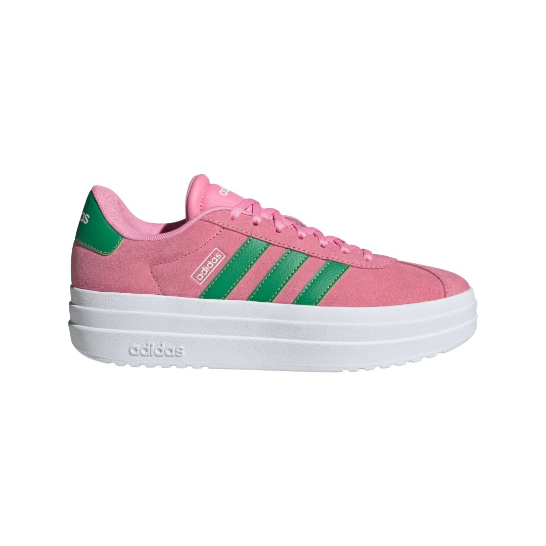 adidas Women's VL Court Bold (Bliss Pink / Green / Cloud White)
