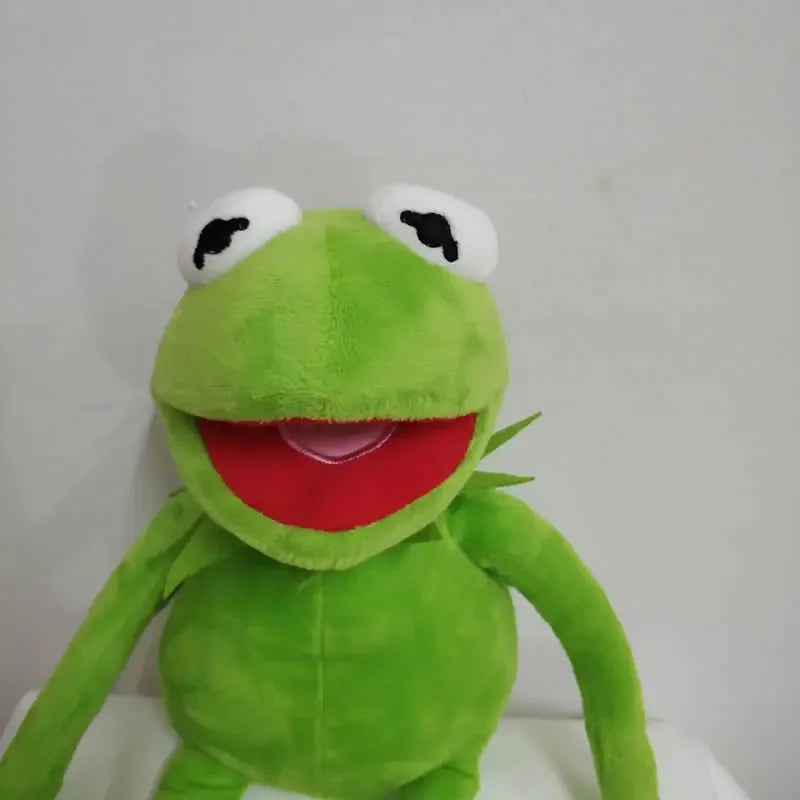 45cm Cartoon The Muppets KERMIT FROG Plush Dolls Soft Boy Stuffed Doll for Birthday Gift High Quality