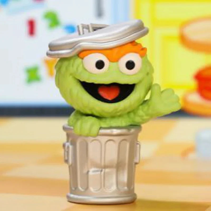 POP MART Sesame Street Basics Genuine Blind Box Mystery Box Guess Bag Toys Doll Cute Anime Figure Desktop