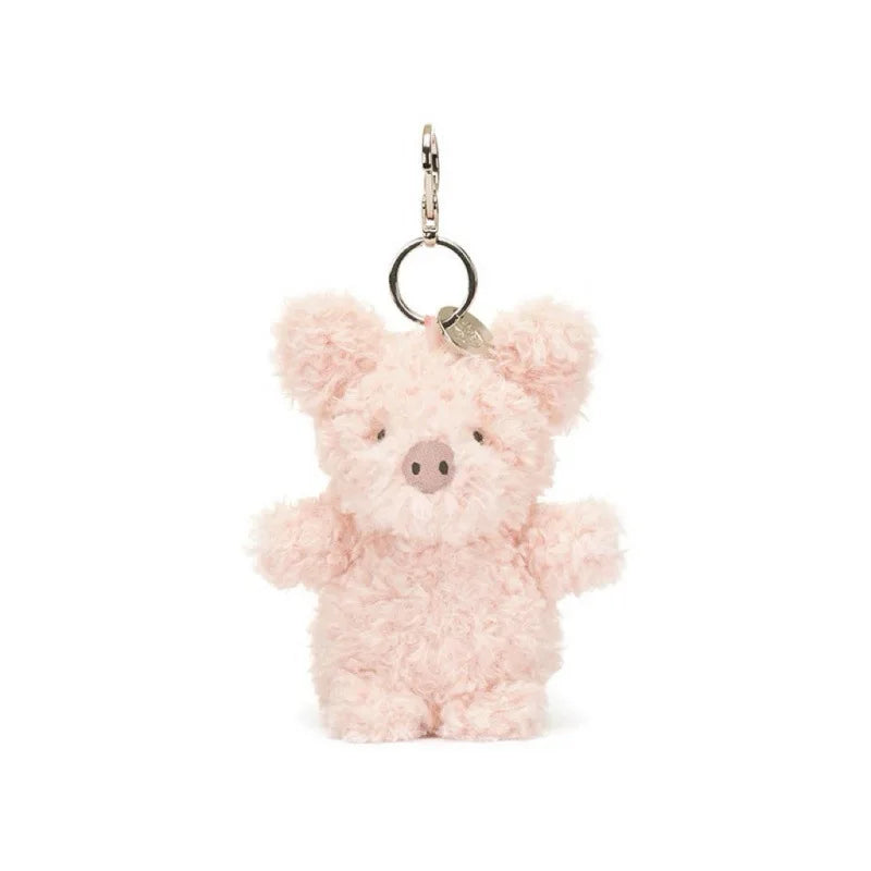 High quality cotton candy plush keychain, sky dragon, croissant toy JC bag charm cake little bear plush keychain decoration gift
