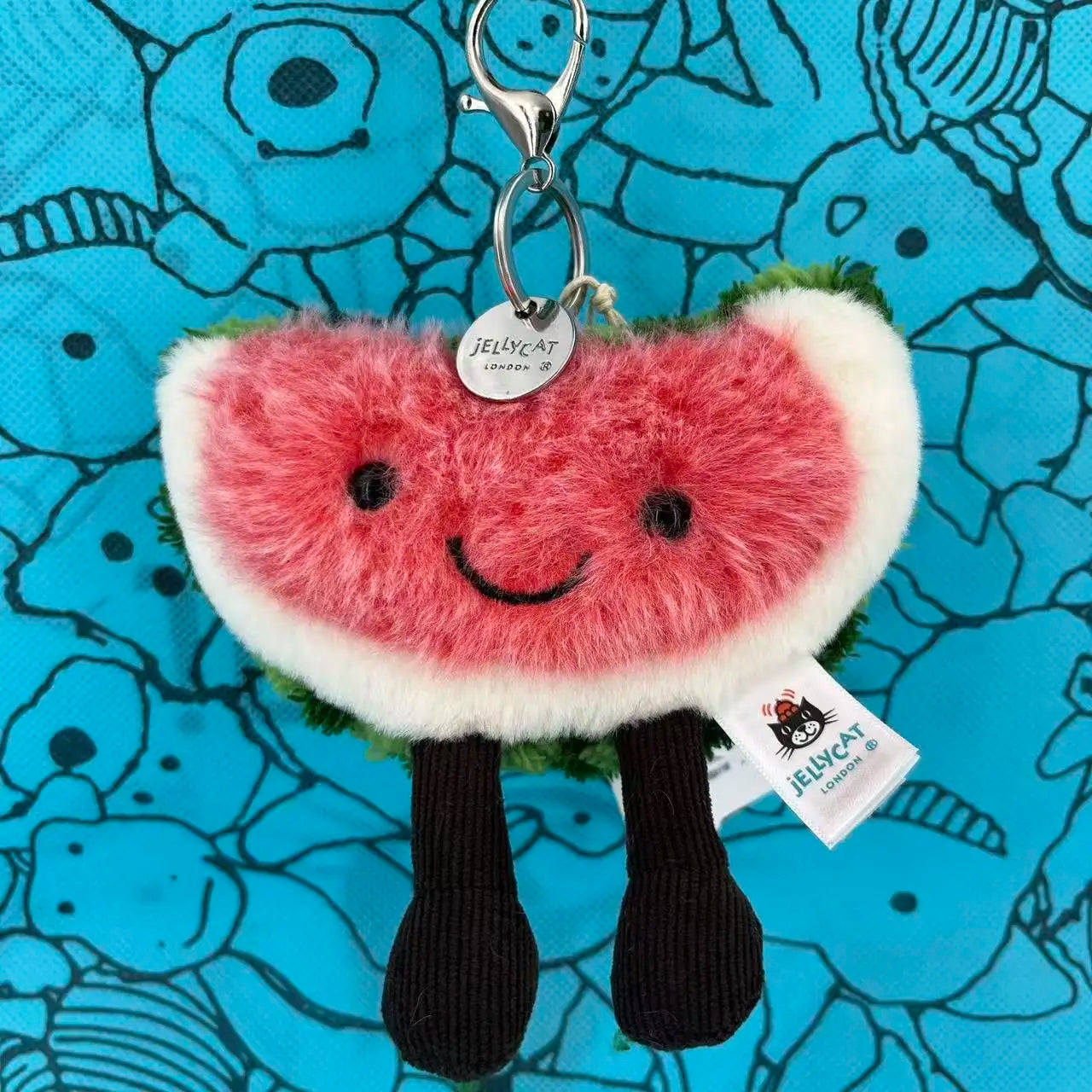 New UK Limited Edition Tea Bag Marshmallows Cartoon Doll Cat Interactive Toy Pet Girl Gift Graduation Season Gift Keychain