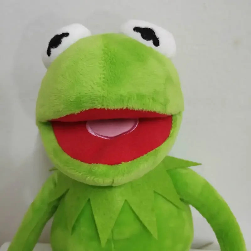 45cm Cartoon The Muppets KERMIT FROG Plush Dolls Soft Boy Stuffed Doll for Birthday Gift High Quality