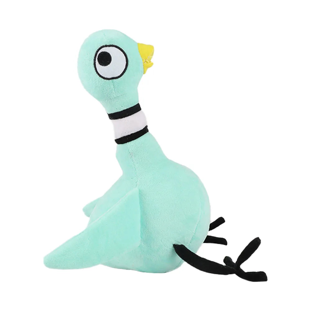 25cm Don't Let the Pigeon Drive the Bus Mo Willems Pigeon Plush Toy Movie Stuffed Animals Toys for Kids Birthday Gift Room Decor