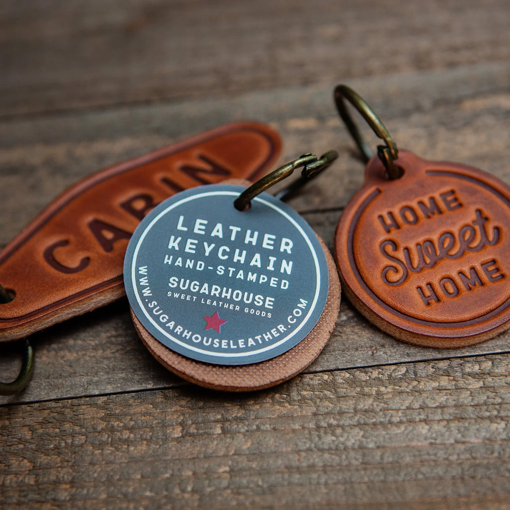 Drive It Like You Stole It Leather Motel Keychain