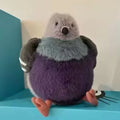 23cm Fat Pigeon Fluffy Bird Companion Plushine Animal Doll Perfect Brithday Gift for Children your Girlfriend The Best Gift for
