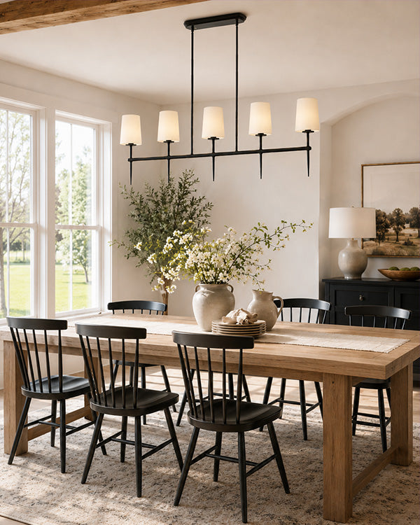 5 Light Linear Chandelier