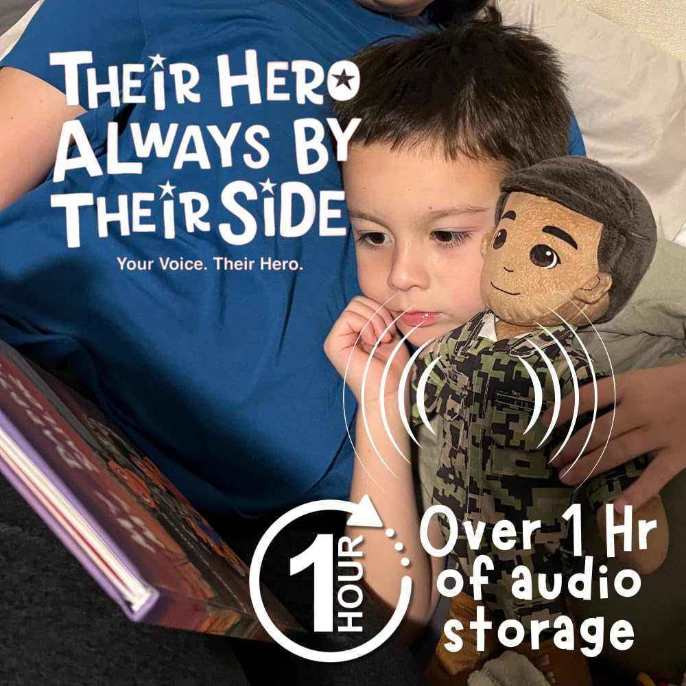 My Hero™ Daddy Doll Navy Sailor | Custom Recordable Plush