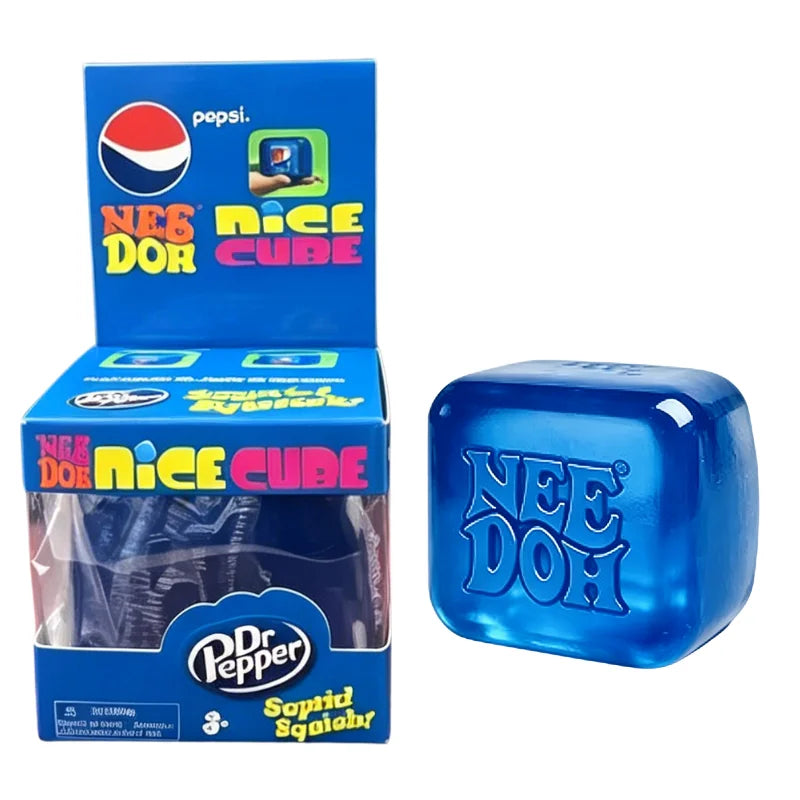 Schylling Nice Cube Series & Jellyfish Sensory Fidget Toy Soft Squishy Squeeze Stress Relief Blind Box for Daily Relax