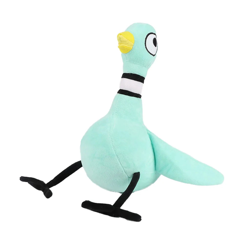 25cm Don't Let the Pigeon Drive the Bus Mo Willems Pigeon Plush Toy Movie Stuffed Animals Toys for Kids Birthday Gift Room Decor
