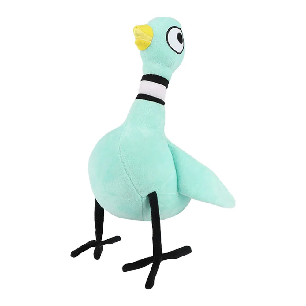 25cm Don't Let the Pigeon Drive the Bus Mo Willems Pigeon Plush Toy Movie Stuffed Animals Toys for Kids Birthday Gift Room Decor