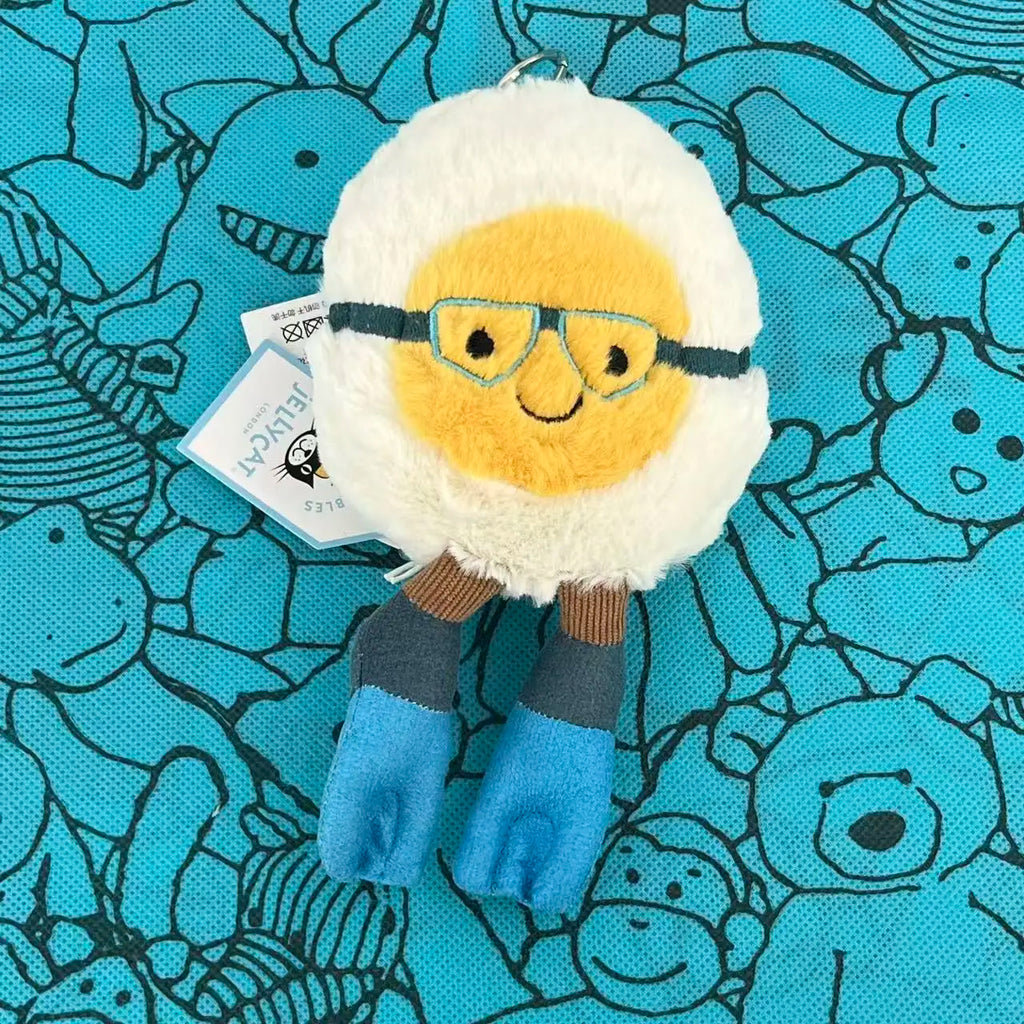 New UK Limited Edition Tea Bag Marshmallows Cartoon Doll Cat Interactive Toy Pet Girl Gift Graduation Season Gift Keychain