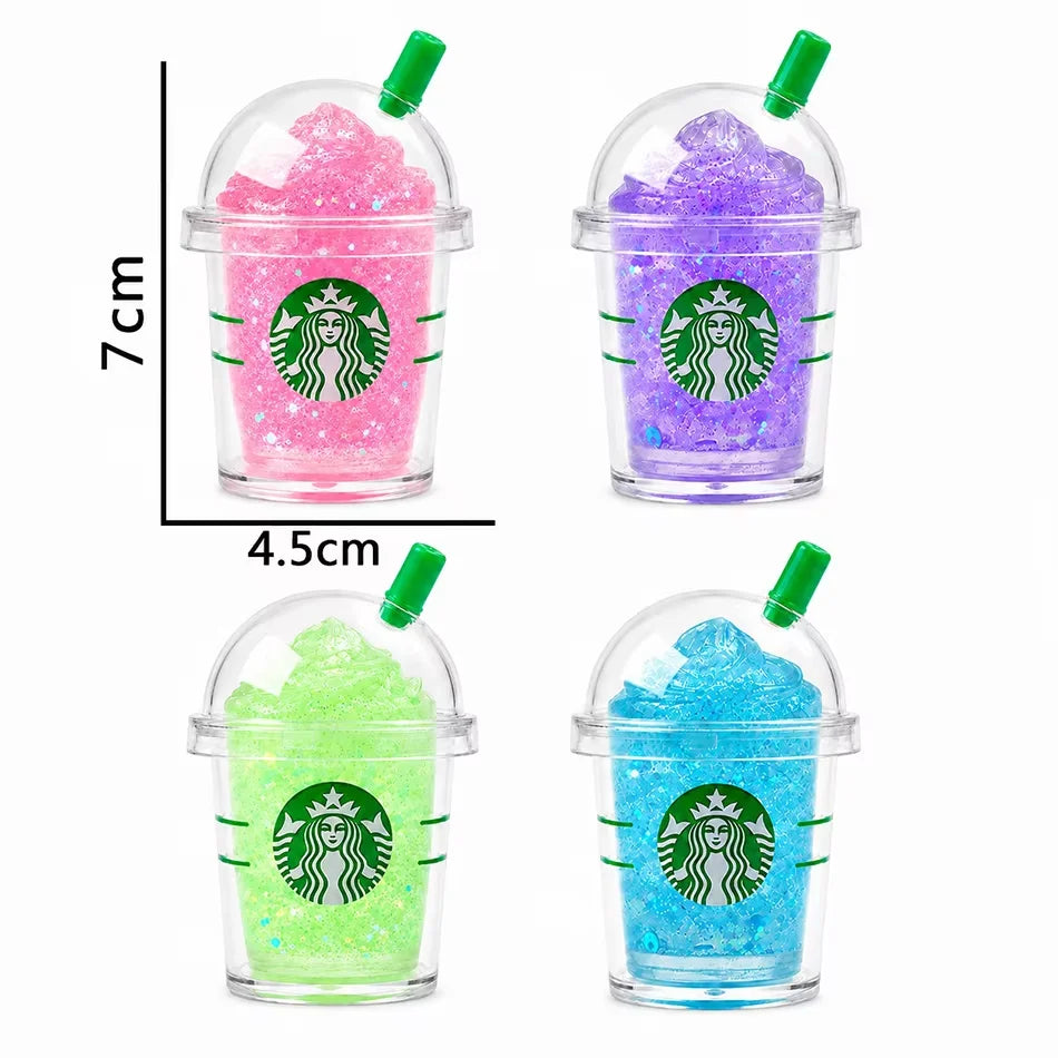 Schylling NeeD Doh Stress-relief drink cup Bilnd Box Sensory Squeeze Toy Stress Relief Snowball for Focus ADHD Population