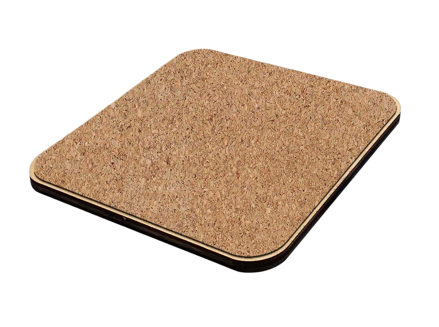 Beach Coastal Wooden Cork Coasters Gift Set of 4 by Nature Wonders - Coastal Sea-Life Decor - 95226C-S4