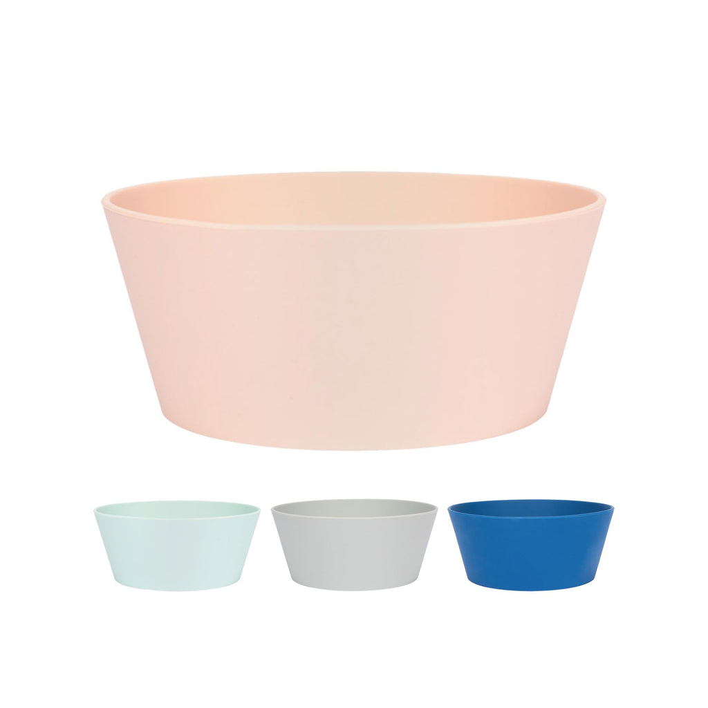 Waggo Habit Silicone Dog Bowl for All Breeds - Modern Heavyweight Silicone Durable Pet Food and Water Dish Crock Dishwasher Safe (Rose)