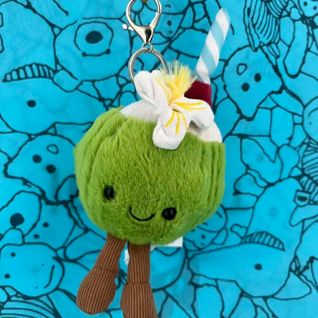 New UK Limited Edition Tea Bag Marshmallows Cartoon Doll Cat Interactive Toy Pet Girl Gift Graduation Season Gift Keychain