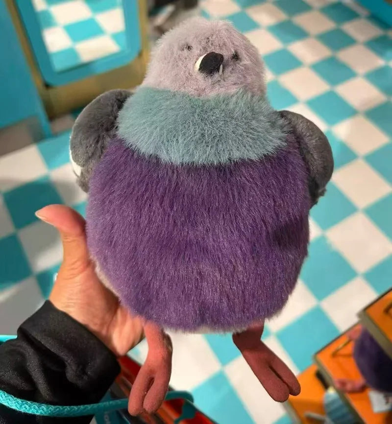 Funny Fat Pigeon Plush Pillow Super Soft bird Plush toy for Bed Sofa Office Non-Slip Machine Washable Cute Home Decor Gift